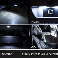 Diode Dynamics 07-14 Chevrolet Suburban Interior LED Kit Cool White Stage 2