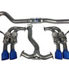 Invidia 11-14 WRX/STi Gemini 80mm Full Titanium 101mm Quad Tip Cat-Back Exhaust