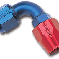 Russell Performance -20 AN Red/Blue 90 Degree Full Flow Hose End