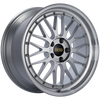 BBS LM 19x9 5x112 ET42 Diamond Silver Center Diamond Cut Lip Wheel -82mm PFS/Clip Required