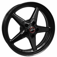 Race Star 92 Drag Star Bracket Racer 17x7 5x120BC 4.25BS Gloss Black Wheel