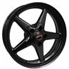 Race Star 92 Drag Star Bracket Racer 17x7 5x120BC 4.25BS Gloss Black Wheel