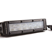 Diode Dynamics 6 In LED Light Bar Single Row Straight SS6 - White Wide Light Bar (Single)