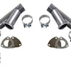 Granatelli 3.0in Stainless Steel Manual Dual Exhaust Cutout Kit w/Slip Fit & Band Clamp