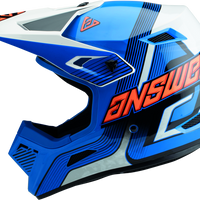 Answer AR1 Vendetta Helmet Blue/White/Orange Youth - Small