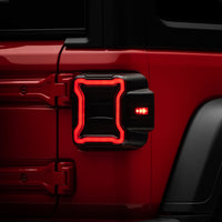 Raxiom 18-22 Jeep Wrangler JL LED Tail Lights- Black Housing (Smoked Lens)