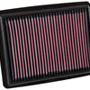 K&N 15-17 Honda Civic IX L4-2.0L Replacement Air Filter