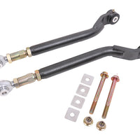 BMR 08-17 Challenger Rear On-Car Adj. Toe Rods Delrin/Rod End Combo - Black Hammertone