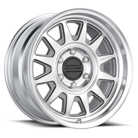 Raceline 952MC Aero 17x8.5in / 5x150 BP / 0mm Offset / 110.5mm Bore - Machined Wheel