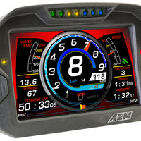 AEM CD-7 Non Logging GPS Enabled Race Dash Carbon Fiber Digital Display w/o VDM (CAN Input Only)