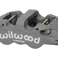 Wilwood Caliper-Aero6-L/H - Type III Ano 1.62/1.12/1.12in Pistons 1.25in Disc