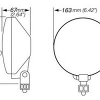 Hella 12V H3 12V ECE Fog Lamp