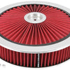 Spectre ExtraFlow HPR Air Cleaner Assembly 14in. x 3in. - Red