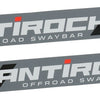 RockJock Antirock Sway Bar Arm Stickers for Bent Arms Pair