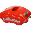 Wilwood Caliper-D52-Red 1.25/1.25in Pistons 1.28in Disc