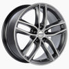 BBS SX 18x8 5x120 ET30 Gloss Platinum Diamond Cut Face Wheel - 82mm PFS Required