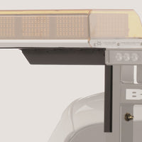 BackRack Light Bracket 16in x 7in Base Drivers or Passenger Side