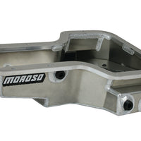 Moroso Lotus/Toyota 1ZZ/2ZZ Road Race Baffled Wet Sump 6qt Stock Depth Aluminum Oil Pan