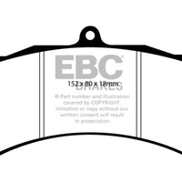 EBC Brakes Yellowstuff Performance Brake Pads