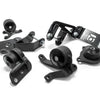 Innovative 01-05 Civic K-Series Black Steel Mounts 75A Bushings (Not K24 Trans)