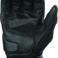 Speed and Strength Twist of Fate Leather Gloves Black - Small