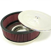 K&N Marine 8in ID x 9in OD x 2.875in H Round Straight Flame Arrestor