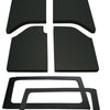 DEI 11-18 Jeep Wrangler JK 2-Door Boom Mat Complete Headliner Kit - 6 Piece - Black