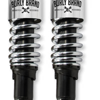 Burly Brand XL Shocks 10.5in - Chrome