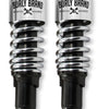 Burly Brand Dyna Shocks 10.5in - Chrome