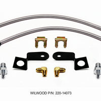 Wilwood Flexline Kit 14in. M10-1.00 90 Deg