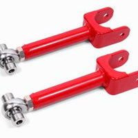 BMR 78-87 G-Body Upper Control Arms DOM Single Adj Rod Ends - Red