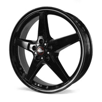 Race Star 92 Drag Star Bracket Racer 20x6 5x115BC 3.20BS Gloss Black Wheel