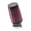 K&N Universal Air Filter - Round Tapered - 3in Top OD x 3.75in Base OD x 6in H x 2.438in Flange ID