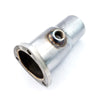 Stainless Works Collector Adapter 3-Bolt 3-1/2in OD Tubing 3in OD Outlet + O2 Bung