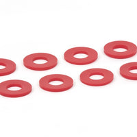 Daystar D-Ring Shackle Washers Set of 8 Red