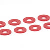 Daystar D-Ring Shackle Washers Set of 8 Red