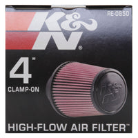 K&N Universal Air Filter (4in. Flange / 6in. Base OD / 4-5/8in. Top OD / 6in. Height)