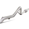 MBRP 12 Jeep Wrangler/Rubicon 3.6L V6 Cat Back Single Rear Exit Off-Road Alum Exhaust