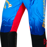 Answer 23 Elite Fusion Pant Red/White/Blue Youth Size -28