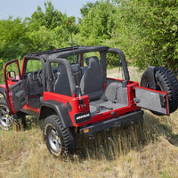 BedRug 97-06 Jeep TJ Front 3pc Floor Kit (w/o Center Console) - Incl Heat Shields (S/O Only)