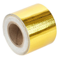 Torque Solution Gold Reflective Heat Tape Universal 2inx30ft