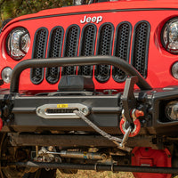 Rugged Ridge Arcus Front Bumper Set W/ Overrider 2018 Jeep Wrangler JK