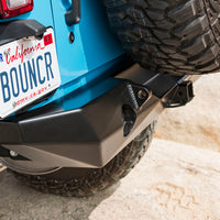 ICON 07-18 Jeep Wrangler JK Pro Series 2 Rear Bumper w/Hitch/Tabs