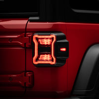 Raxiom 18-22 Jeep Wrangler JL LED Tail Lights- Black Housing (Smoked Lens)