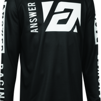 Answer Syncron Merge Jersey Black/White Youth - XL