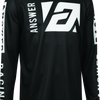 Answer Syncron Merge Jersey Black/White Youth - XL