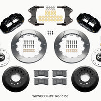 Wilwood Narrow Superlite 6R Front Hub Kit 12.88in WWE ProSpindle (5x4.75in 5x5.00in Hub)