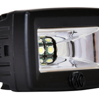 KC HiLiTES C-Series 2in. C2 LED Light 20w Area Flood Beam (Single) - Black