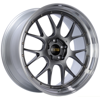 BBS LM-R 21x10 5x120 ET35 Diamond Black Center Diamond Cut Lip Wheel -82mm PFS/Clip Required