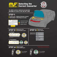 MagnaFlow Conv Univ 2.5 Mid O2